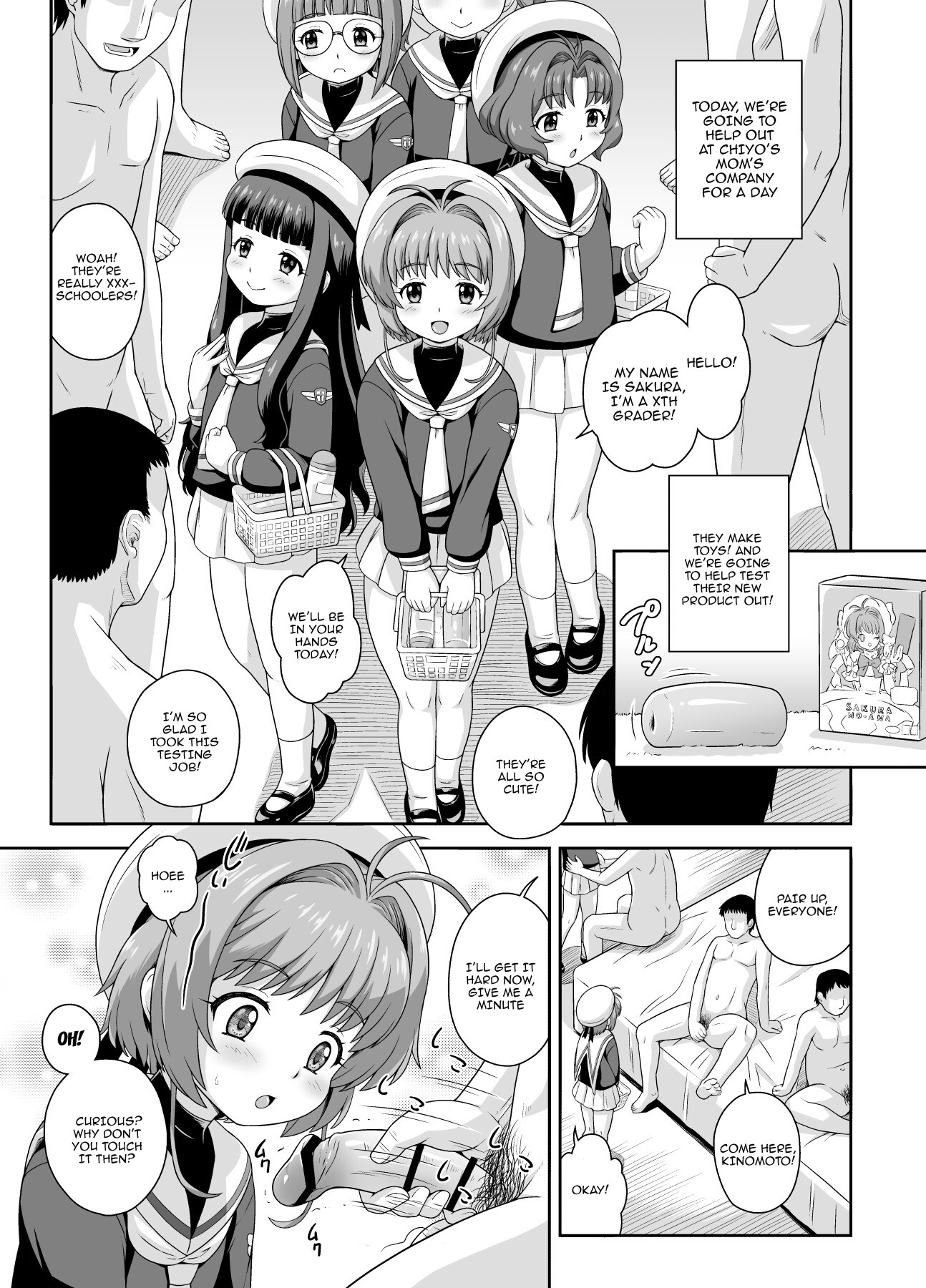 Hentai Manga Comic-Sakura-chan and Kanna-chan's Book-Read-3